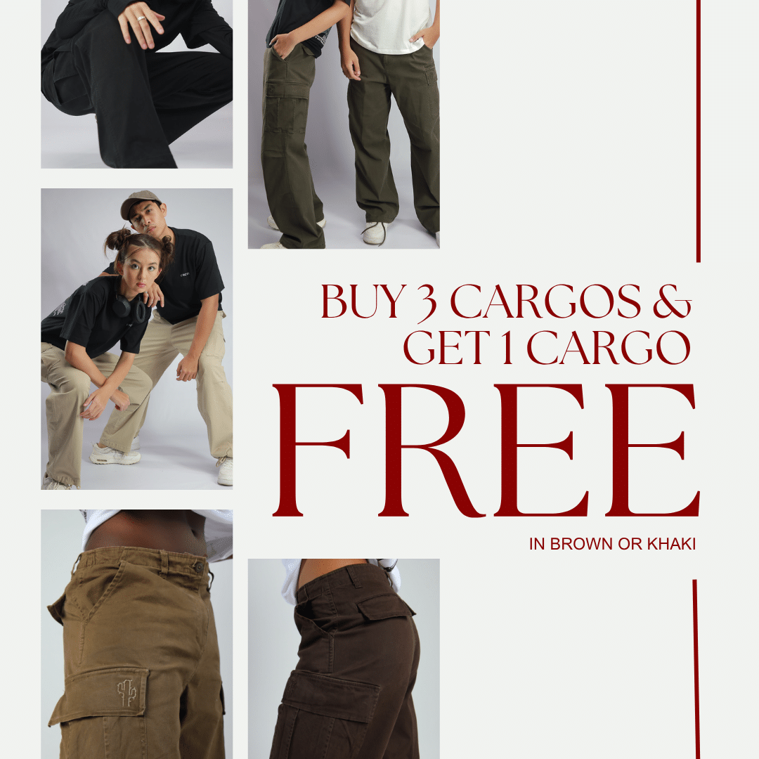 Cargo Pants - Buy 3 Get 1 Free