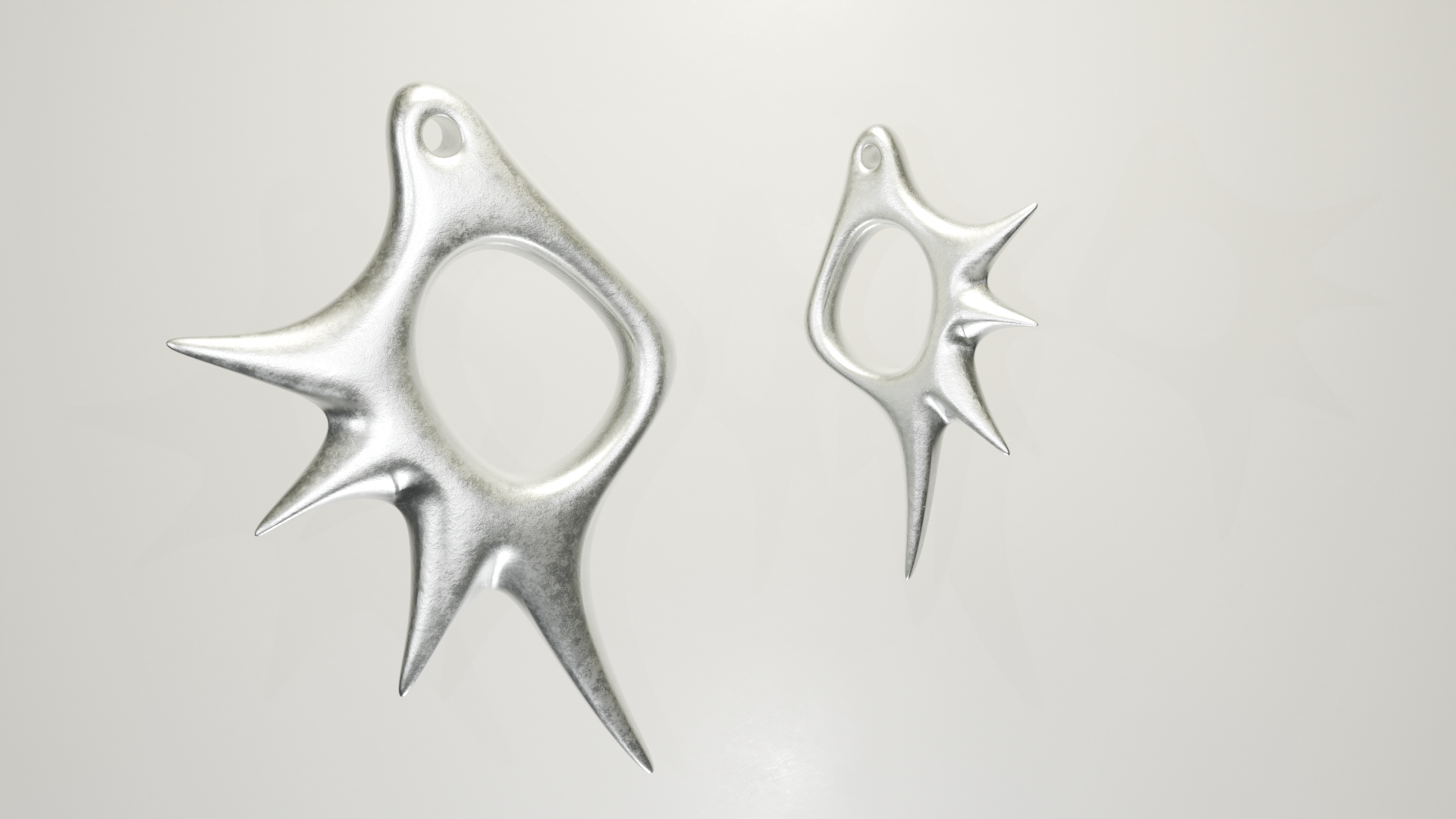 Silver jewellery hero composition